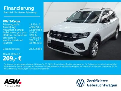 Brugt VW T-Cross Goal 95 HK (69 kW) 2025 Hvid SUV