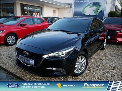 Jet black Gebraucht 2017 Mazda 3 Exclusive-Line Limousine | 16.985 € (Etwas zu teuer)