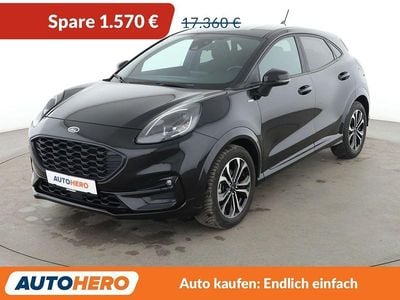 Gebraucht Ford Puma ST-Line 125 PS (91 kW) 2021 Schwarz SUV