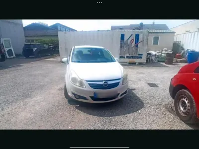 Gebraucht Opel Corsa Eco 90 PS (66 kW) 2008 Weiß Kleinwagen