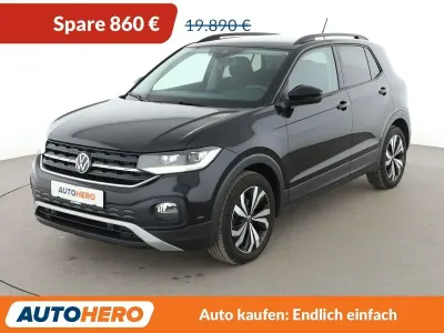 Gebraucht VW T-Cross Life 110 PS (80 kW) 2021 Schwarz SUV