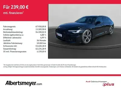 Usata Audi S6 Ambiente 253 CV (186 kW) 2025 Nero Station wagon
