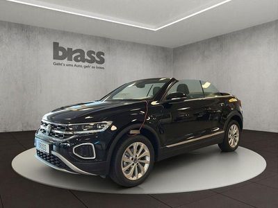 Gebraucht VW T-Roc Cabriolet Style 116 PS (85 kW) 2025 Deep black perleffekt schwarz Cabrio
