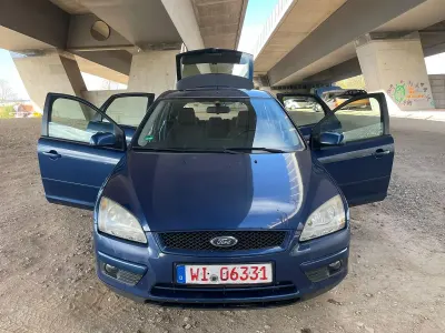 Gebraucht Ford Focus Style 101 PS (74 kW) 2007 Blau Limousine