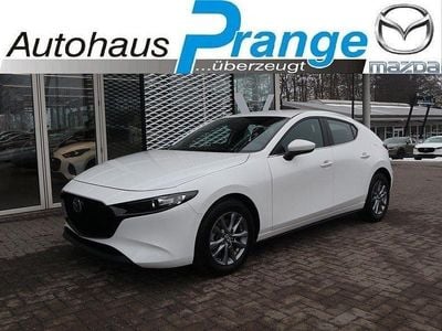 Neu Mazda 3 Prime-Line 140 PS (102 kW) 2025 Arctic white Limousine