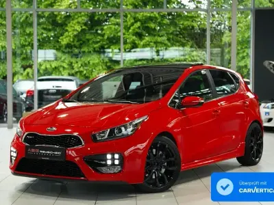 Gebraucht Kia Ceed GT-Track 205 PS (150 kW) 2016 Rot Kleinwagen