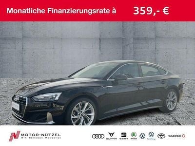 Gebraucht Audi A5 Sportback Advanced 150 PS (110 kW) 2021 Brillantschwarz Kleinwagen