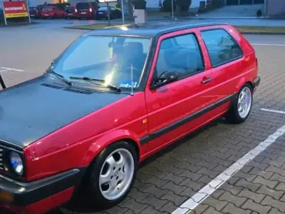 Gebraucht VW Golf II 75 PS (55 kW) 1990 Rot Kleinwagen
