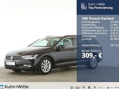 Gebraucht VW Passat Business 150 PS (110 kW) 2022 Schwarz Kombi