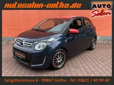 Gebraucht Citroën C1 PureTech 82 PS (60 kW) 2016 Blau Kleinwagen