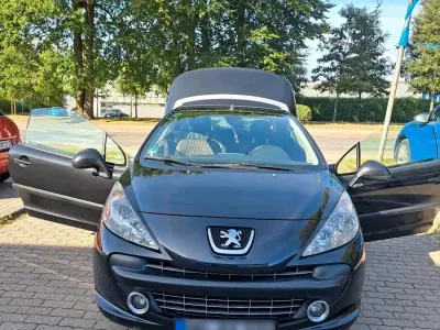 Gebraucht Peugeot 207 CC 120 PS (88 kW) 2007 Schwarz Cabrio