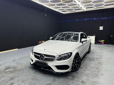 Usata Mercedes C220 AMG line 170 CV (125 kW) 2017 Bianco Cabrio