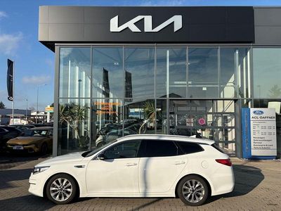 Gebraucht Kia Optima Edition 7 163 PS (119 kW) 2017 Weiß Kombi