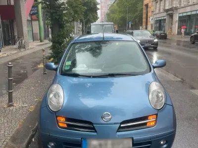 Gebraucht Nissan Micra 80 PS (58 kW) 2006 Blau Kleinwagen
