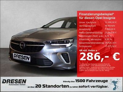 gebraucht Opel Insignia B 4x4 EU6d Grand Sport GSi 2.0/Nappaleder/Beheizbare Frontscheibe