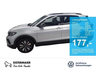 Gebraucht VW T-Cross Goal 116 PS (85 kW) 2024 Reflexsilber metallic SUV