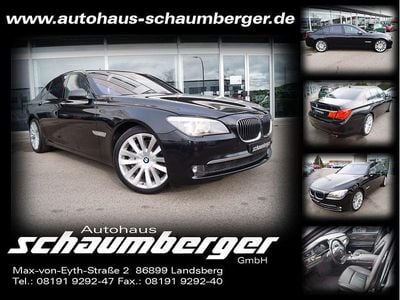 Gebraucht BMW 750 408 PS (300 kW) 2009 Saphirschwarz Limousine