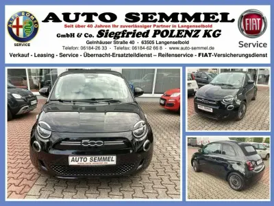 Gebraucht Fiat 500e Icon 86 kW (118 PS) 2022 Schwarz Cabrio