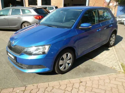 Gebraucht Skoda Fabia Active 60 PS (44 kW) 2018 Blau Kleinwagen