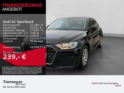 Gebraucht Audi A1 Sportback Advanced 116 PS (85 kW) 2025 Schwarz Kleinwagen