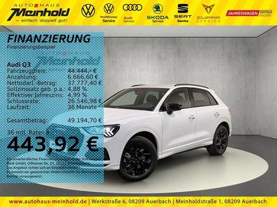 Gebraucht Audi Q3 Advanced Plus 190 PS (139 kW) 2024 Gletscherweiß metallic SUV