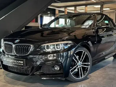 Brugt BMW 218 M Sport 136 HK (100 kW) 2018 Sort Cabriolet