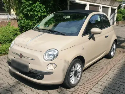 Gebraucht Fiat 500 70 PS (51 kW) 2014 Braun Cabrio