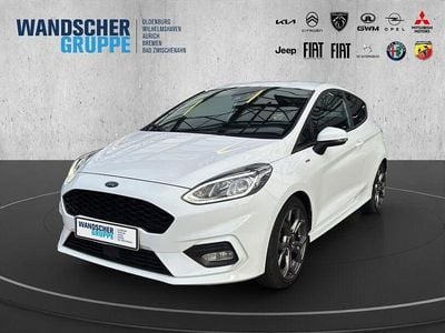 Weißschwarz Gebraucht 2018 Ford Fiesta ST-Line Kleinwagen | 10.990 € (Fairer Preis)
