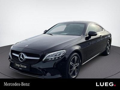 Gebraucht Mercedes C200 AMG 184 PS (135 kW) 2022 Unilack schwarz uni Coupé