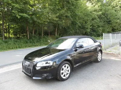 Gebraucht Audi A3 Cabriolet Attraction 102 PS (75 kW) 2009 Schwarz Cabrio