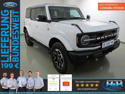 Neu Ford Bronco Outer Banks 334 PS (245 kW) 2025 Oxfordwhite SUV
