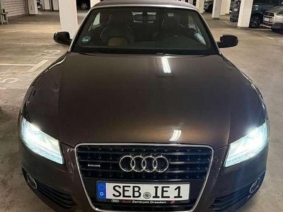 Gebraucht Audi A5 Cabriolet S-Line 239 PS (175 kW) 2011 Teakbraun metallic Cabrio