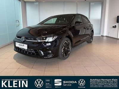 Schwarz Neu 2025 VW Polo R-line Limousine | 29.099 € (Teuer)