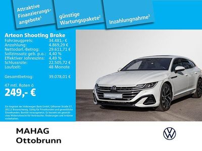Gebraucht VW Arteon R-line 190 PS (139 kW) 2023 Weiß Limousine