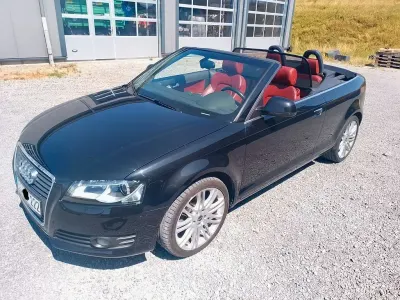 Gebraucht Audi Cabriolet 140 PS (102 kW) 2008 Schwarz Cabrio
