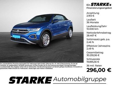 Usata VW T-Roc Cabriolet Style 150 CV (110 kW) 2025 Blu Cabrio