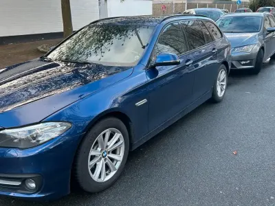 Brugt BMW 520 190 HK (139 kW) 2015 Blå Stationcar