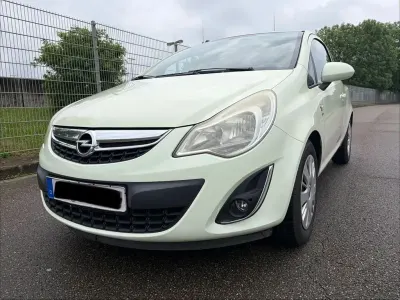 Brugt Opel Corsa Satellite 87 HK (63 kW) 2011 Gul Hatchback