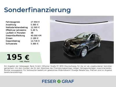 Gebraucht Seat Arona Style 116 PS (85 kW) 2024 Midnight schwarz metallic SUV