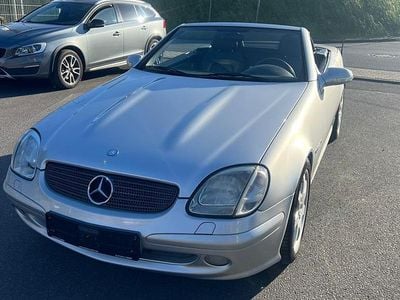 Gebraucht Mercedes SLK200 164 PS (120 kW) 2001 Silber Cabrio