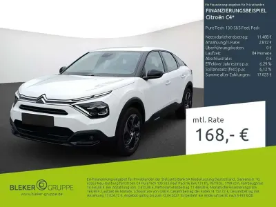 Brugt Citroën C4 Feel 131 HK (96 kW) 2023 Hvid Sedan