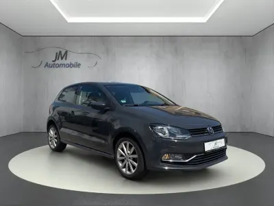 Gebraucht VW Polo Highline 90 PS (66 kW) 2017 Schwarz Kleinwagen