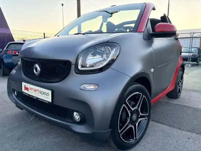 Second-hand Smart ForTwo Cabrio 90 CP (66 kW) 2016 Gri Cabrio