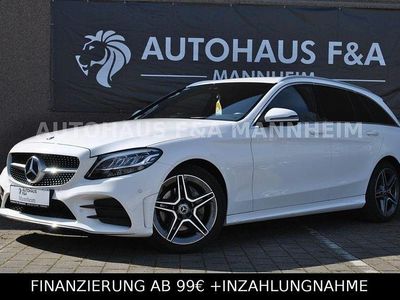 Usata Mercedes C200 AMG line 160 CV (117 kW) 2019 Bianco Station wagon