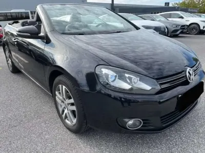 Gebraucht VW Golf Cabriolet 105 PS (77 kW) 2011 Deep black perleffekt Cabrio