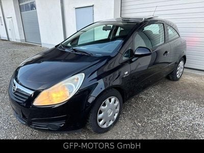 Gebraucht Opel Corsa Edition 60 PS (44 kW) 2007 Schwarz Kleinwagen