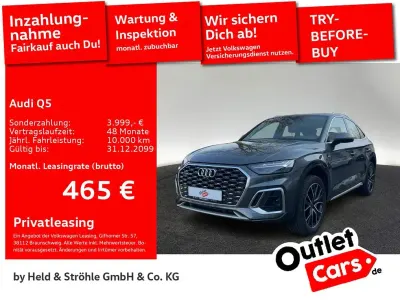 Gebraucht Audi Q5 Sportback S-Line 299 PS (219 kW) 2022 Daytonagrau perleffekt SUV