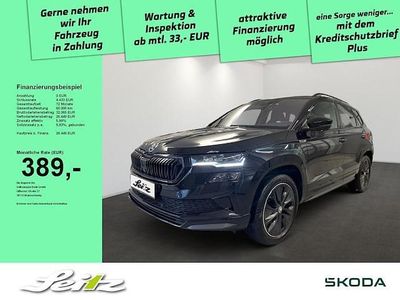 Gebraucht Skoda Karoq SportLine 150 PS (110 kW) 2023 Blackmagic perleffekt SUV