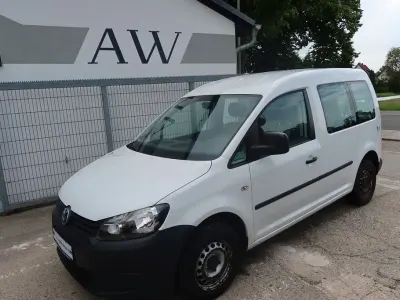 Gebraucht VW Caddy 109 PS (80 kW) 2011 Weiß Van / Kleinbus