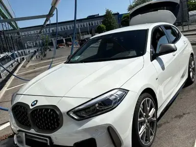 Brugt BMW M135 Sport Line 306 HK (225 kW) 2021 Hvid Hatchback